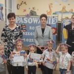 Dzieci pasowane z grupy Wiewiórki