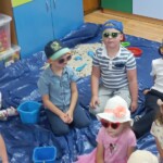 Grupa Leśne Duszki w sali