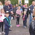 Zbiórka przed szatnią