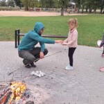 Podanie ziemniaka z ogniska