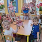 Praca plastyczna Smerfów