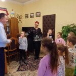 Słuchanie przez dzieci Wójta