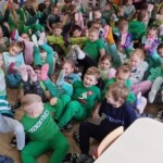Grupowe zdjęcie skarpetek