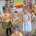 Oglądanie plastra miodu