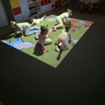 Interaktywna zabawa w sprzątanie śmieci