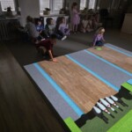 Interaktywna gra w kręgle