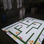 Labirynt - podłoga interaktywna